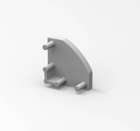 Komplet zaślepek do profili aluminiowych Greenie