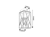 Lampa sufitowa Rabalux Boire 71021 czarny