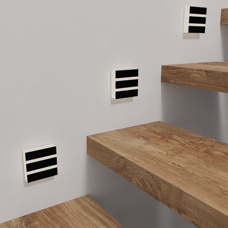 Eko-Light Oprawa schodowa VOX BLACK Barwa Neutralna 4000K EKS610 CZARNY