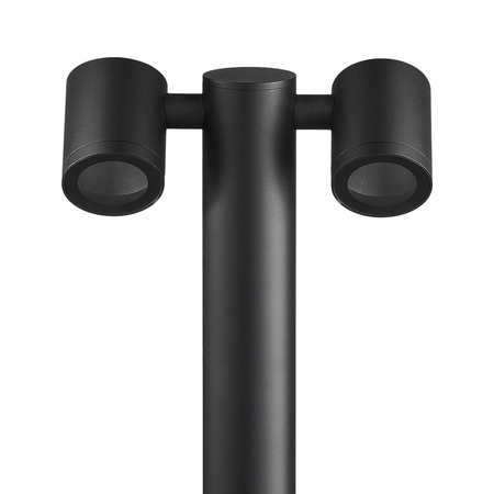 Eko-Light Słupek Ogrodowy Ketto 2xGU10 IP44 EKO8340 CZARNY