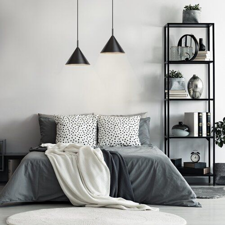 Lampa wisząca Rabalux Jarod 72007 czarny