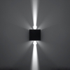 Sollux Lighting Kinkiet LUCA czarny LED IP54 SL.0545