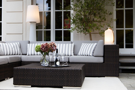 Latarnia LED Lampa zewnętrzna ogrodowa 2700K RGB 45cm 42499L biały