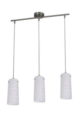 Lampa wisząca Rabalux Aurel 6338 chrom satyna