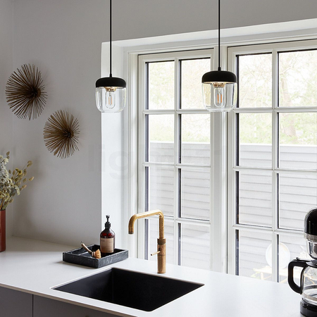 Lampa wisząca Umage 2082 Acorn Black Polished Brass