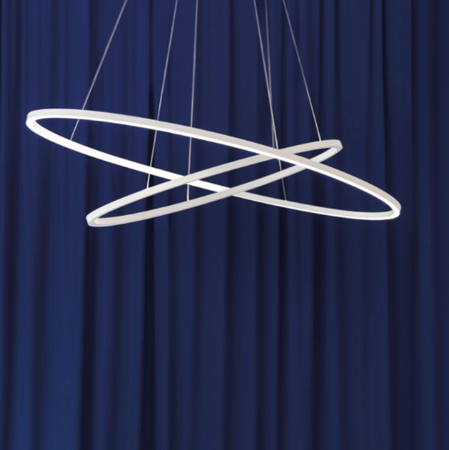 Lampa wisząca Nemo ELPLWW56 Ellisse Double