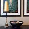 Lampa stołowa Elstead Lighting Noma Luxe czarny/złoty FB-NOMA-LUXE-TL