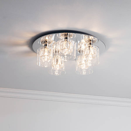 Endon Lighting Lampa sufitowa 76517 chrom
