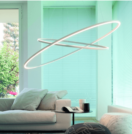 Lampa wisząca Nemo ELPLWW56 Ellisse Double