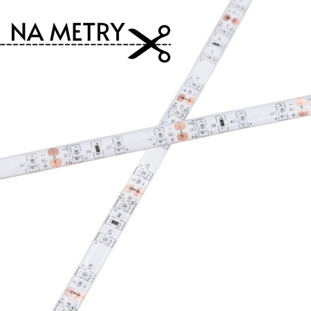 Taśma LED Greenie 60x3528SMD 4,8W/m Żółta IP65 1m