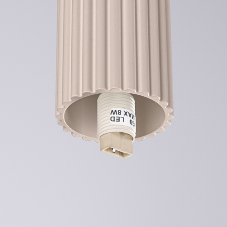 Sollux Lighting Plafon HALO taupe IP44 SL.1743