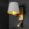 Kinkiet Endon Lighting Harvey 69092 biały/złoty