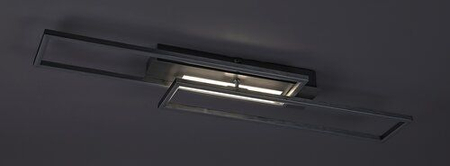 Lampa sufitowa Rabalux Demetrius 71012 srebrny/ szczotkowane aluminium