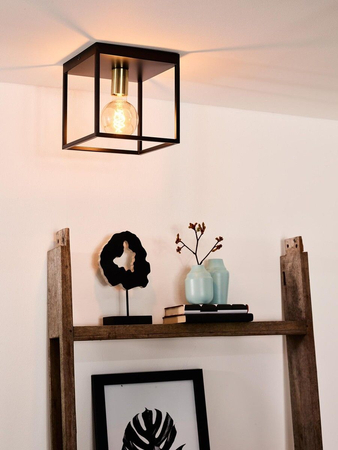 Lampa sufitowa Lucide RUBEN 00124/01/30 czarny/złoty