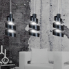 Lampa wisząca SAGA 3 BLACK Emibig 352/3 czarny