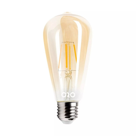 Żarówka Zuma Line ORO-E27-ST64-FL-AMBER-1,3W-WW pomarańczowy