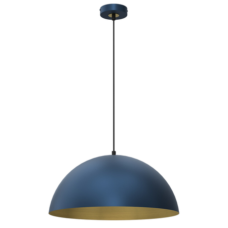Milagro Lampa wisząca BETA NAVY BLUE/GOLD 1xE27 45cm MLP8289 GRANATOWY / ZŁOTY