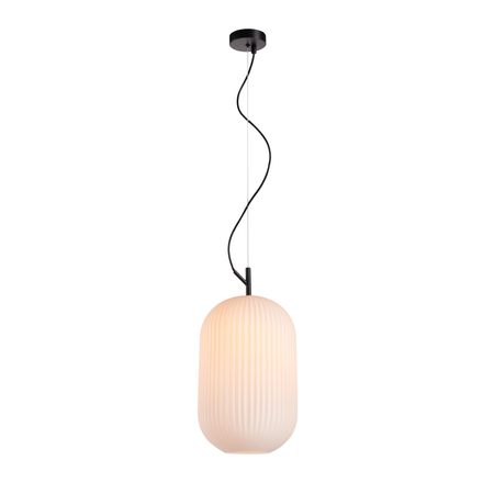 Lampa wisząca Italux PND-64536D-L-BL-OPA Czarny mat