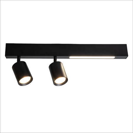 Milagro Lampa Sufitowa Magnet 5W+2xGU10 3000/4000K Czarny ML1132 BIAŁY