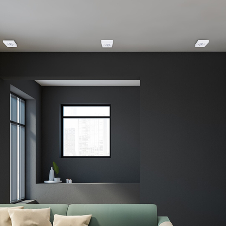 Milagro Oprawa Podtynkowa Nusa Square White ML0039 BIAŁY