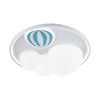 Lampa sufitowa FOCUS Zuma Line MX4148-1-DWLD biały