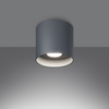 Sollux Lighting Plafon MIKA szary SL.1282