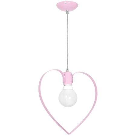 Milagro Lampa wisząca AMORE PINK 1xE27 MLP9953 RÓŻOWY