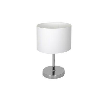 Milagro Lampka stołowa Casino Biały / Chrom 1xE27 ML6375 Biel / Chrom