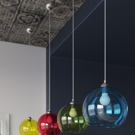 Sollux Lighting Lampa wisząca BALL grafit SL.0250