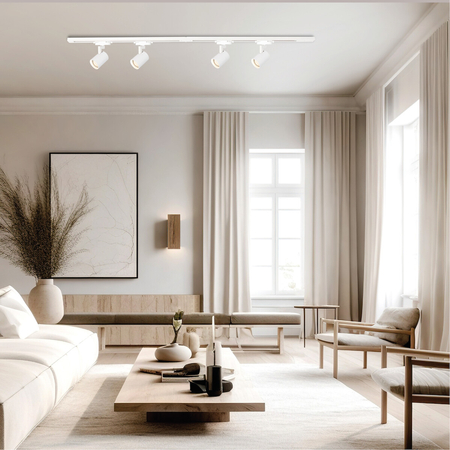 Milagro Zestaw Volf Track Biały 4xGU10 1,5m ML0685 BIAŁY