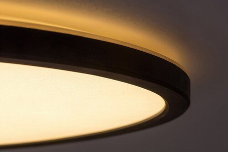 Lampa sufitowa Rabalux Ezio 71156 czarny matowy