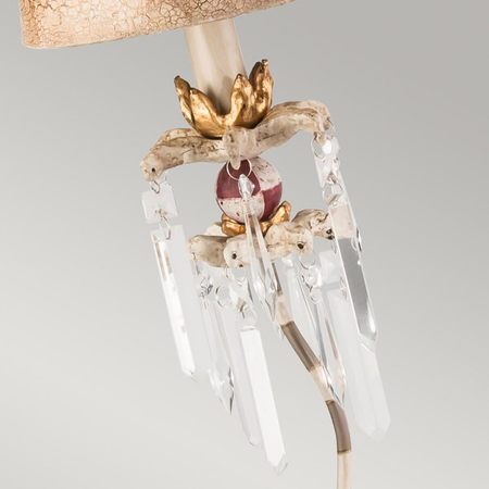 Lampa stołowa Elstead Lighting Birdland kremowy/złoty FB-BIRDLAND-TL