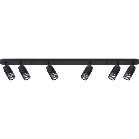 Milagro VERTICAL BLACK SPOT 6xGU10 ML0297 CZARNY