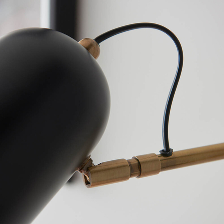 Kinkiet Endon Lighting Navren 93145 mosiądz