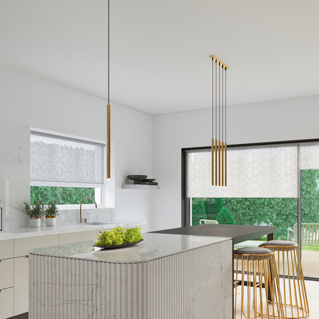 Sollux Lighting Lampa wisząca PASTELO 5L złota SL.1173