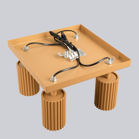 Sollux Lighting Plafon KARBON 4 złoty SL.1564