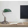 Lampa stołowa Kaja BANK K-MT-207 złoty antyczny, zielony