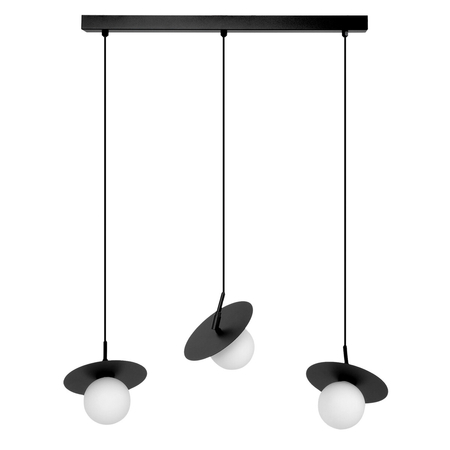 Lampa wisząca Kaja SANTE K-5374 czarny, biały