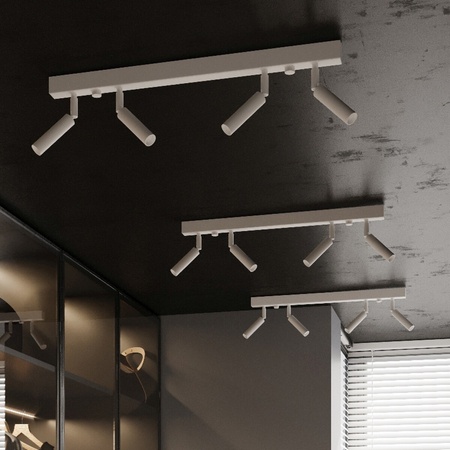 Sollux Lighting Plafon EYETECH 3 czarny SL.0899