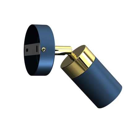 Milagro Kinkiet JOKER NAVY BLUE/GOLD 1xGU10 MLP7722 GRANATOWY / ZŁOTY