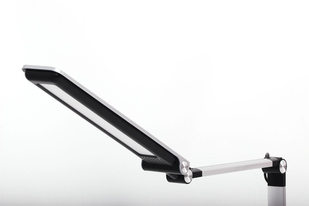 Lampa biurkowa RICO Kaja K-BL1121 SREBRNY 