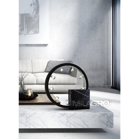 Milagro Lampa Stojąca CASSIOPEIA 9xE14 MZ5033 Czerń / Chrom