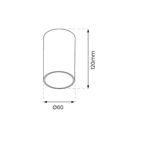 Milagro Oprawa Ricky Downlight Złoty 1xGU10 ML0688 ZŁOTY