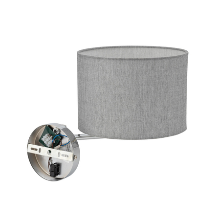 Kinkiet Nowodvorski HOTEL MOOD 11788 szary, chrom