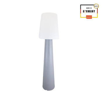 Lampa stojąca No.1 zewnętrzna ogrodowa 2700K Biała ciepła 160cm, szary 32569W