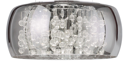 Lampa wisząca IdealLux 197654 Audi-80 SP8 Fume