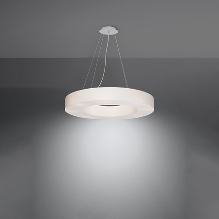 Sollux Lighting Żyrandol SATURNO SLIM 70 biały SL.0753