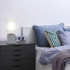 Lampa stołowa Rabalux Orlando 4458 popielaty