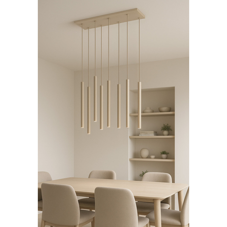 Lampa wisząca Kaja SUNO K-5837 beż