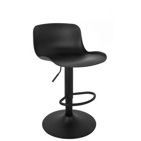 Krzesło barowe STOR regulowane czarne